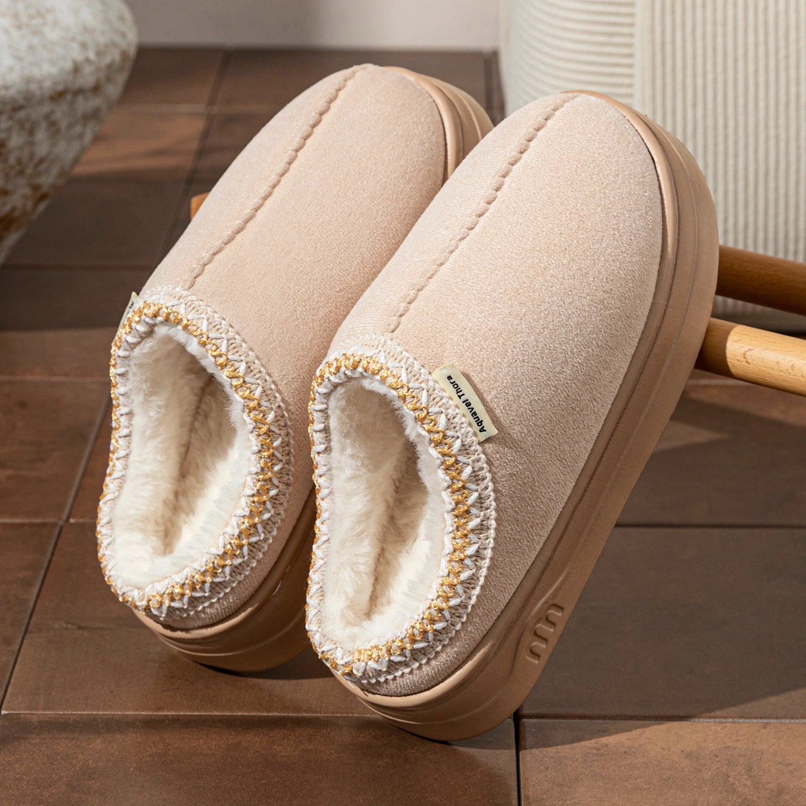 Restoré Fuzzy Slippers